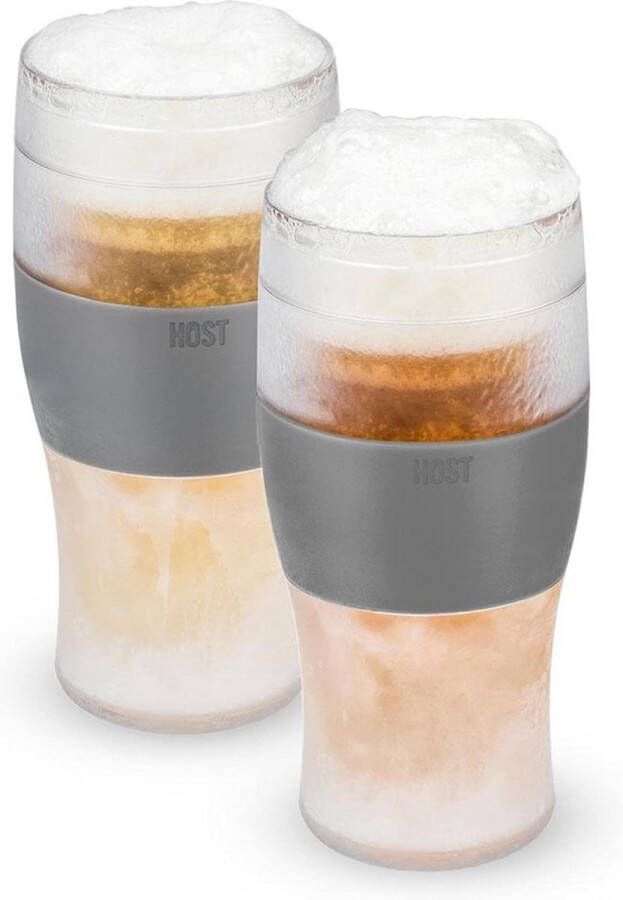 HOST Freeze Bierglazen 473 ml 2 pack BPA-vrij