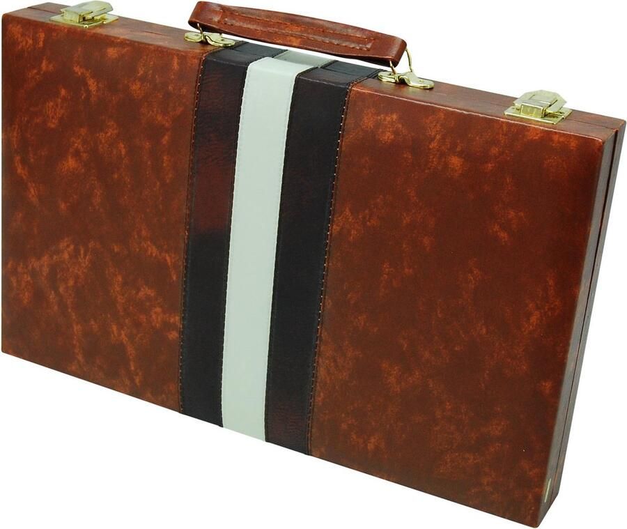 Hot Games Buffalo backgammon Piping bruin 46 x 28 cm