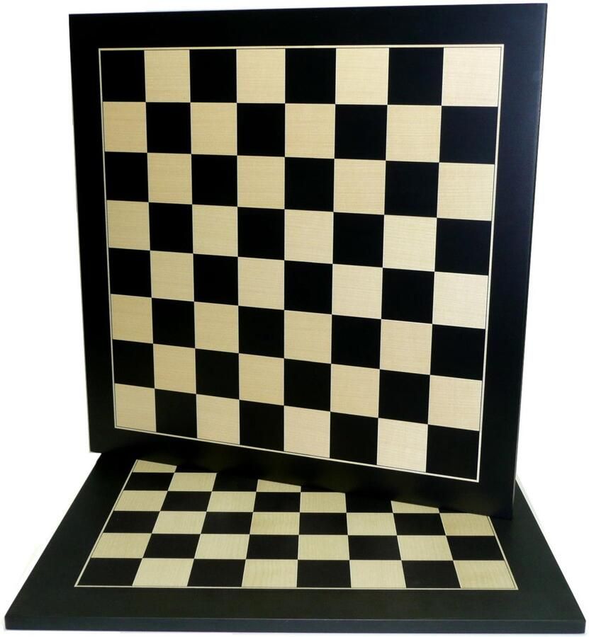 HOT Games Schaakbord Zwart Ahorn Ingel. V.40 mm.38 cm