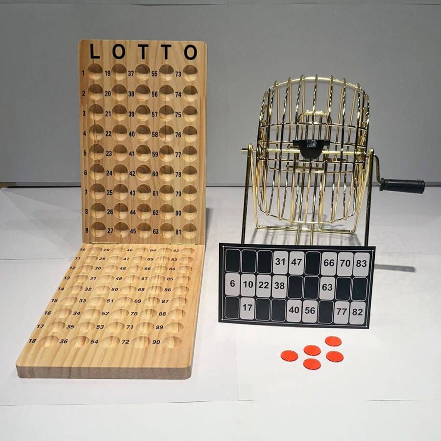 HOT Games Lotto-Kien molen met accessoires