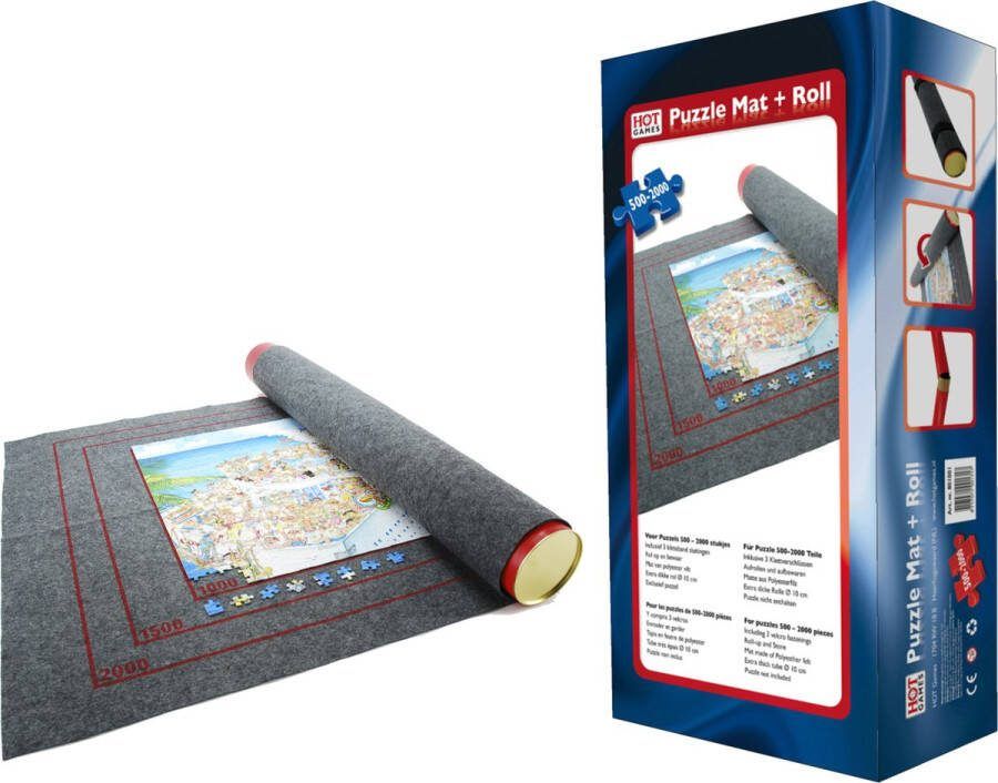 Merk onbekend Puzzelmat Puzzelrol voor 500-2.000 stukje puzzels HOT Games