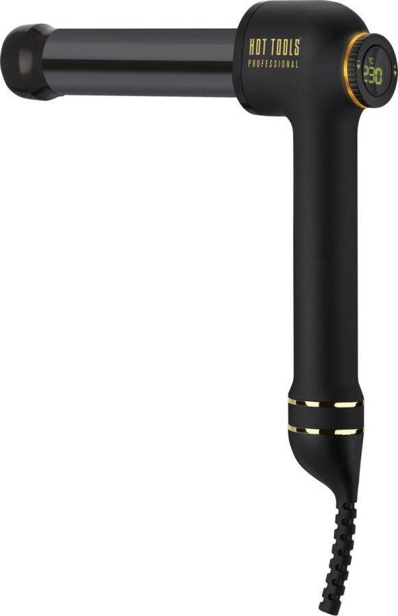 Hot Tools Professional Black Gold CurlBar Innovatieve Krultang Ergonomisch Ontwerp Digitale Precisie