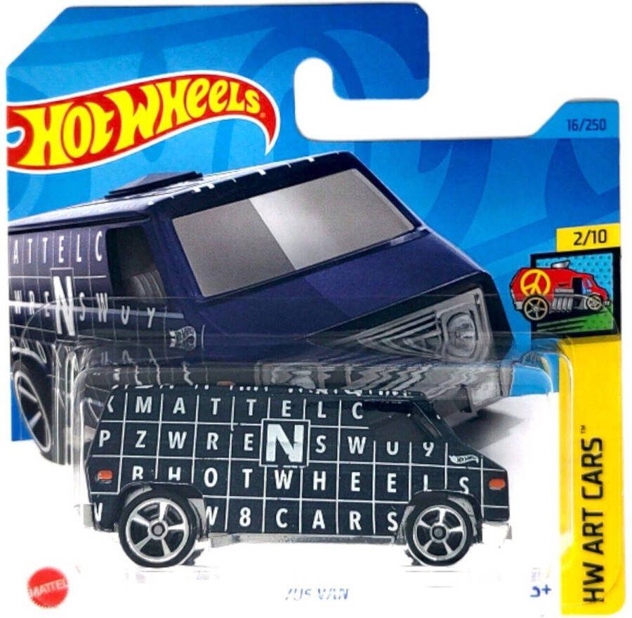 Hot Wheels 70s VAN 16 250 (1:64) HW ART CARS 2 10