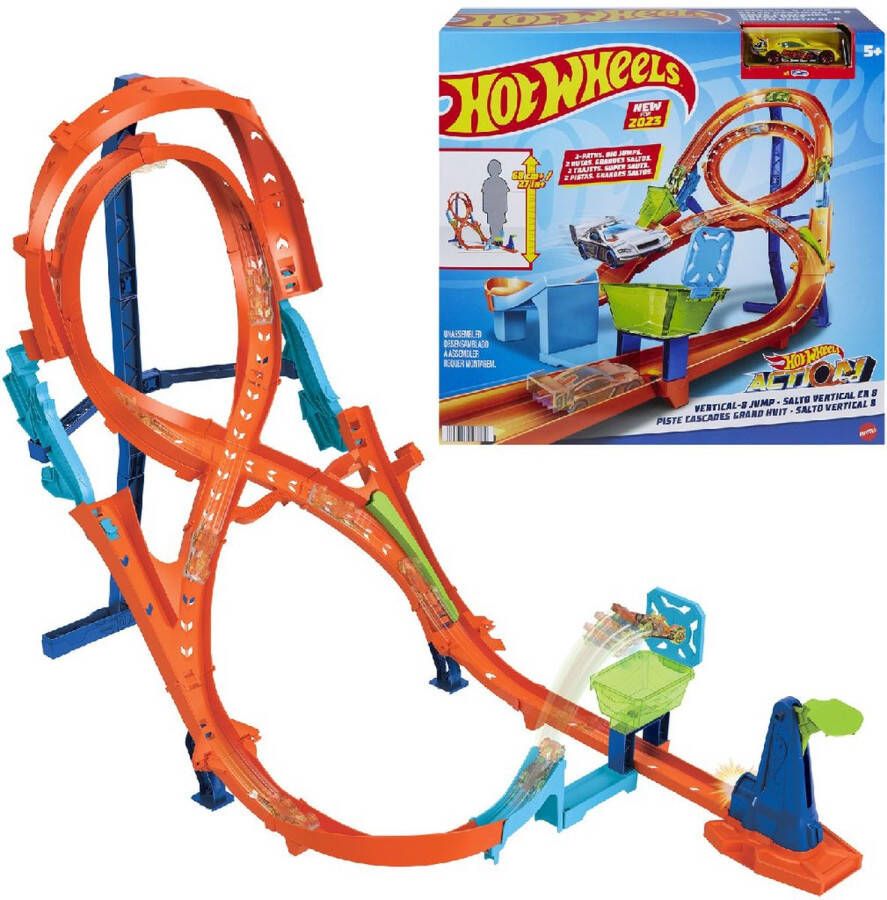 Hot Wheels Action Vertical 8 Jump Racebaan