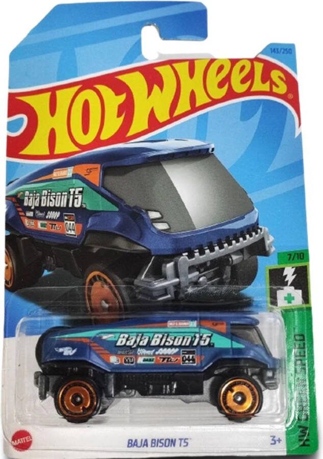 Hot Wheels Baja Bison TS Schaal 1:64 7 cm Metaal Die Cast