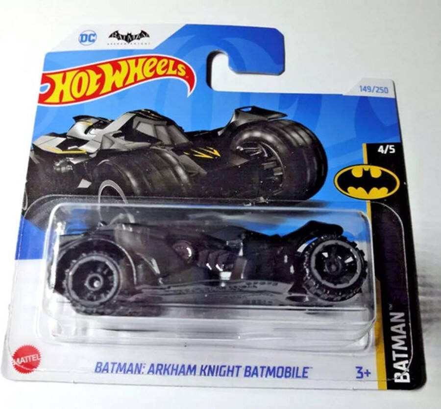 Hot Wheels BATMAN ARKHAM KNIGHT BATMOBILE 149 250 1:64 HW BATMAN 4 5