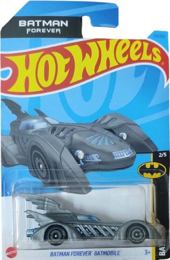 Hot Wheels Batman Forever Batmobile Schaal 1:64 Voertuig 7 cm