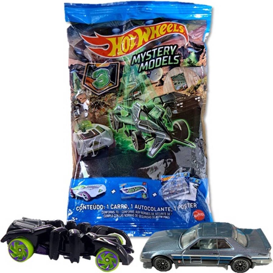 Hot Wheels Blind Bags serie 3 Mystery Models Verzamel ze allemaal 1 zakje