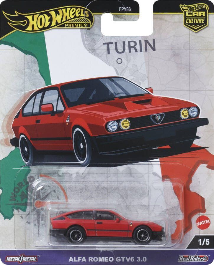Hot Wheels Car Culture Alfa Romeo GTV6 3.0