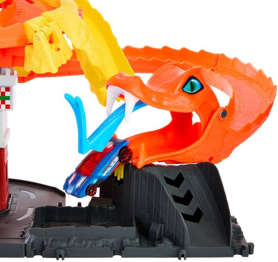 Hot Wheels City Cobra Slam Pizza Attack Racebaan