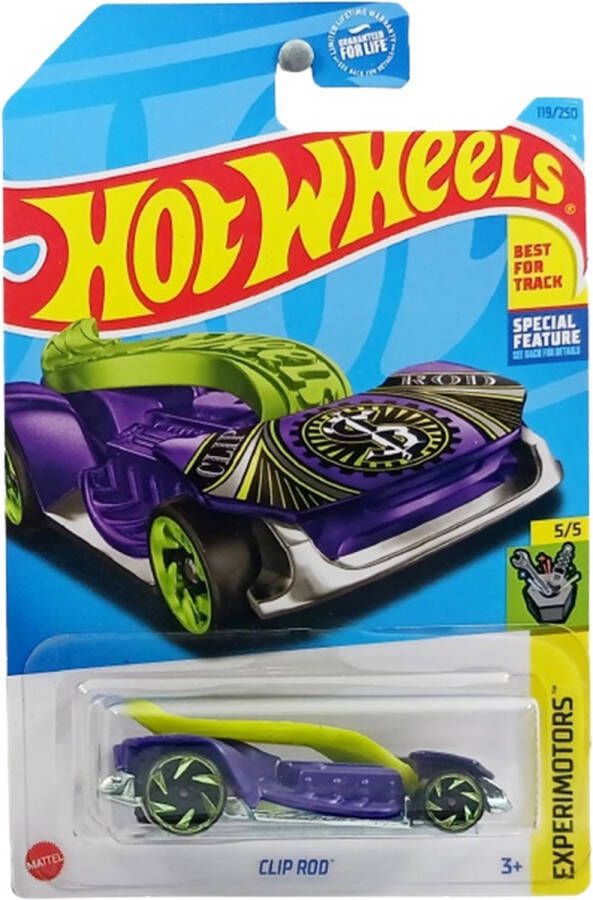 Hot Wheels Clip Rod Voertuig 7 cm