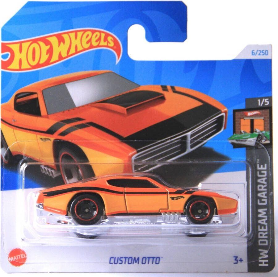 Hot Wheels CUSTOM OTTO 6 250 1:64 HW DREAM GARAGE 1 5 ORANGE