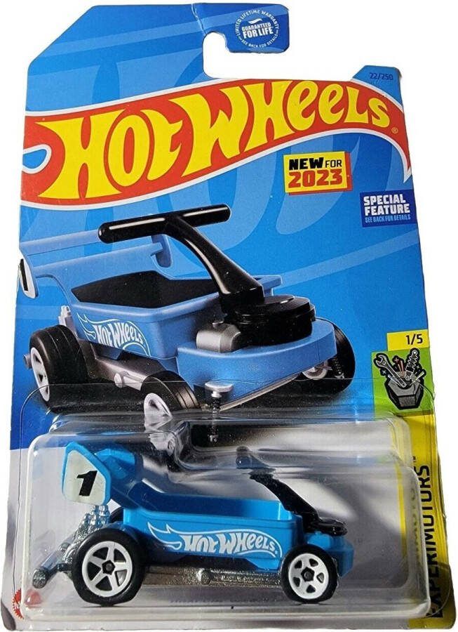 Hot Wheels DRAGGIN WAGON BLAUW EXPERIMOTORS 22 250 (1:64)