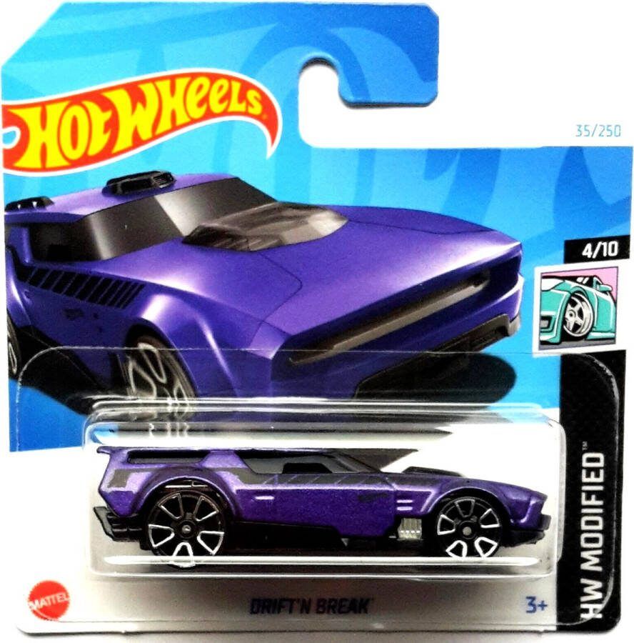 Hot Wheels DRIFT'N BREAK PURPLE 35 250 1:64 HW MODIFIED 4 10