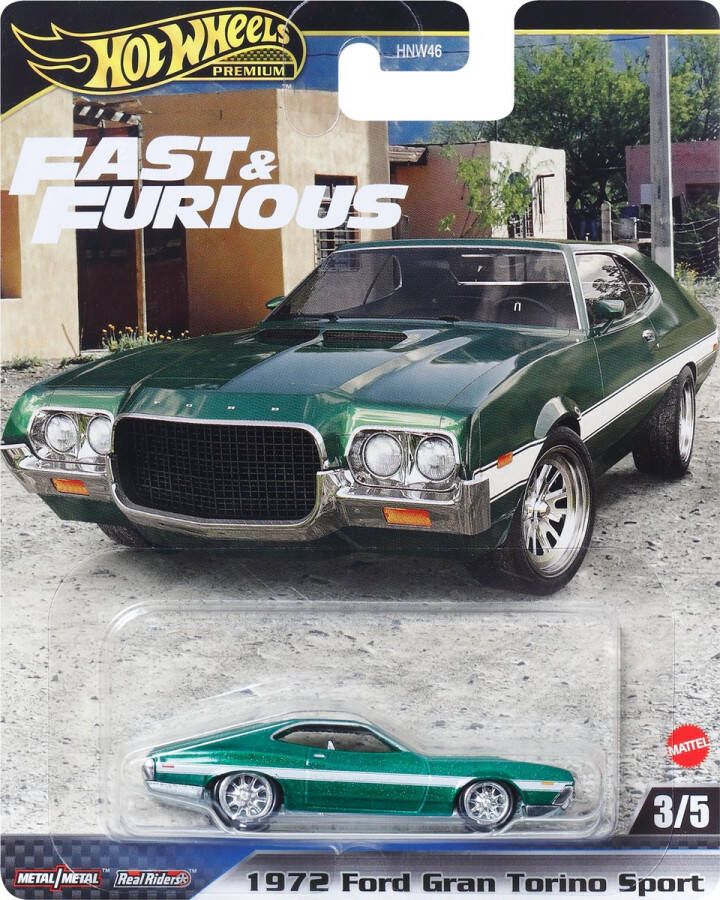 Hot Wheels Fast & Furious 1972 Ford Gran Torino Sport