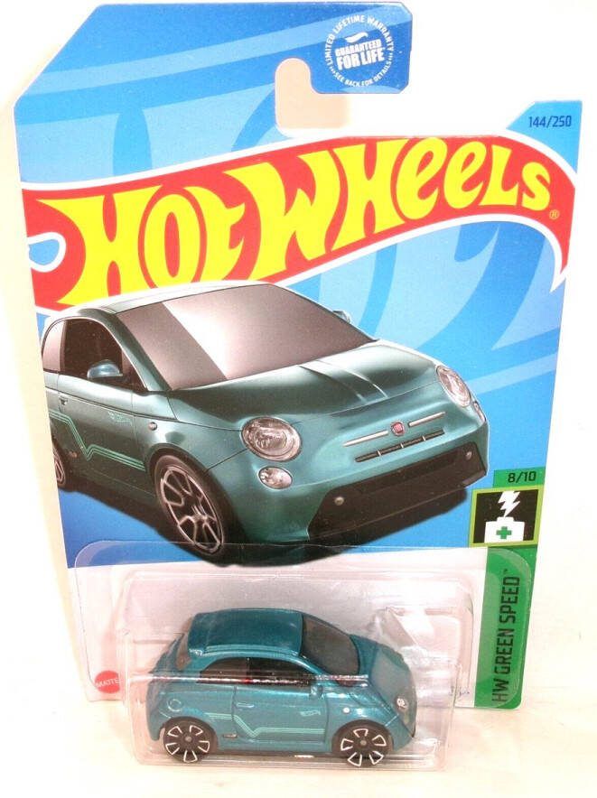 Hot Wheels FIAT PANDA 500e 144 250 1:64 BLAUW