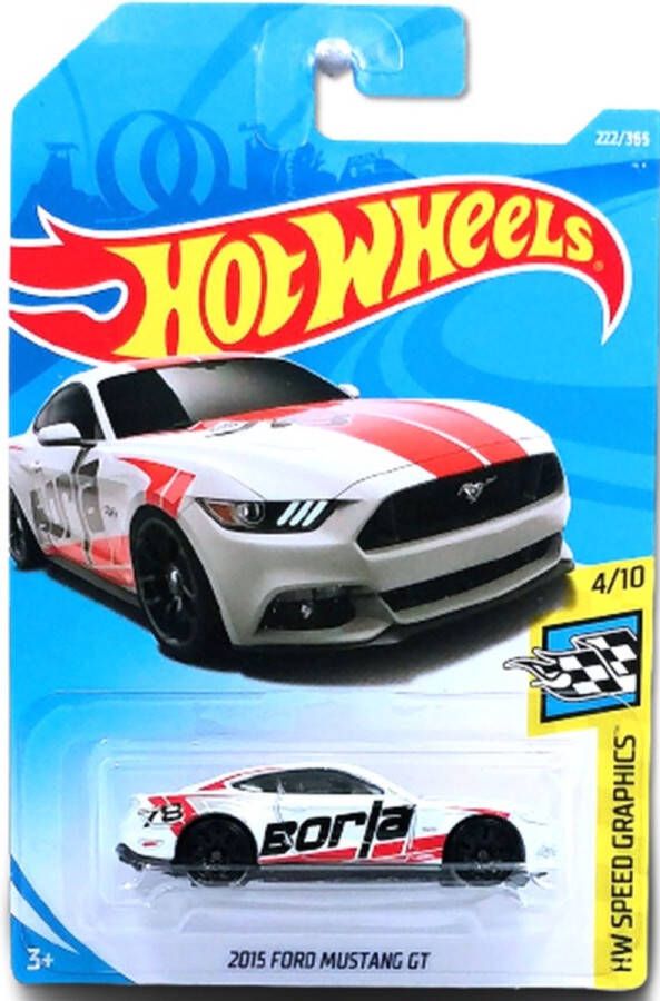 Hot Wheels Mustang NHRA Funny Car Die Cast voertuig 7 cm Schaal 1:64