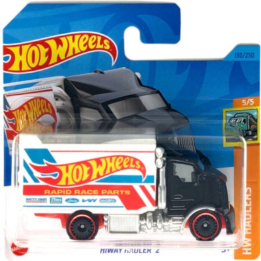 Hot Wheels HIWAY HAULER 2 BLACK 130 250 (1:64) HW HAULERS 5 5