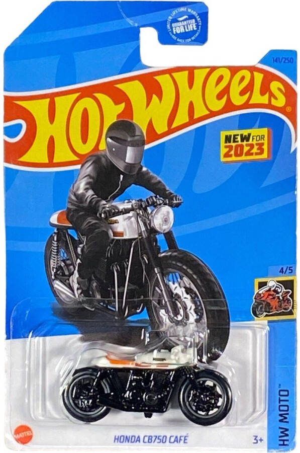 Hot Wheels HONDA CB750 CAFÉ 141 250 1:64 BLACK HW MOTO 4 5