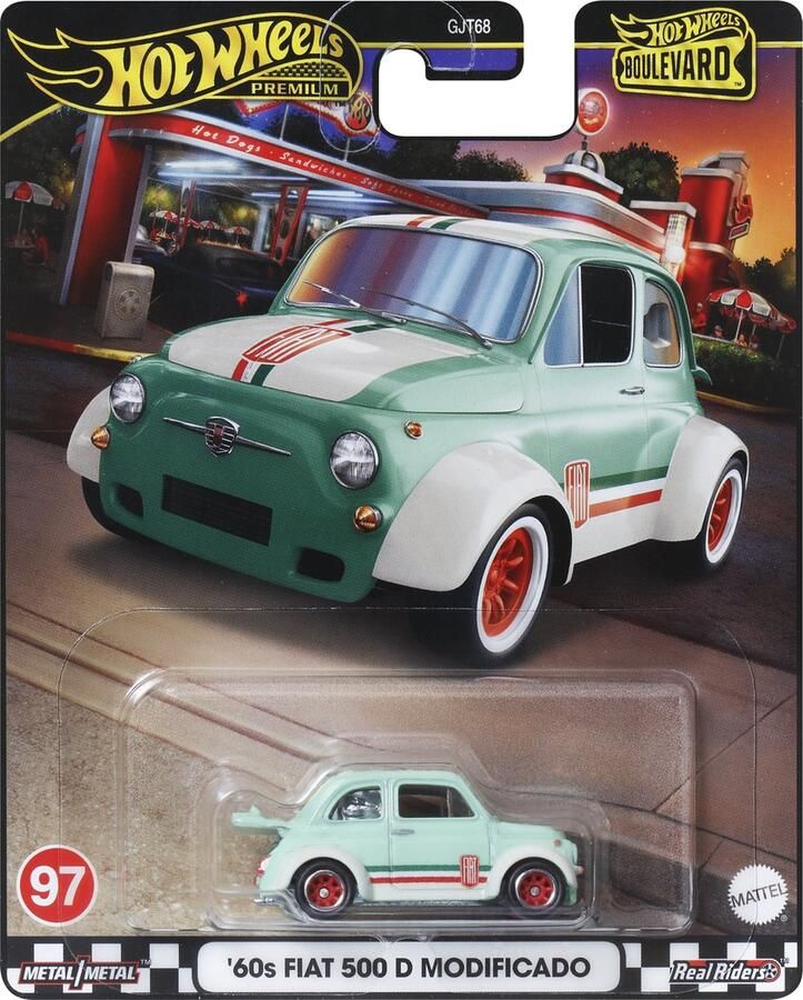 Hot Wheels Boulevard HRT65 Auto 3 jaar Metaal Groen Rood