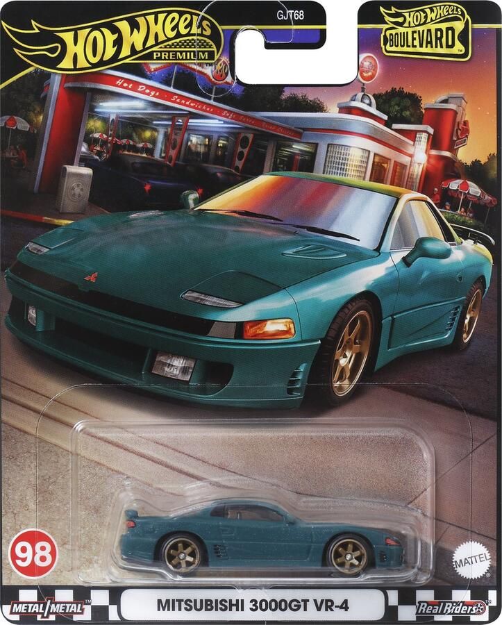 Hot Wheels Boulevard HRT68 Auto 3 jaar Metaal Groen