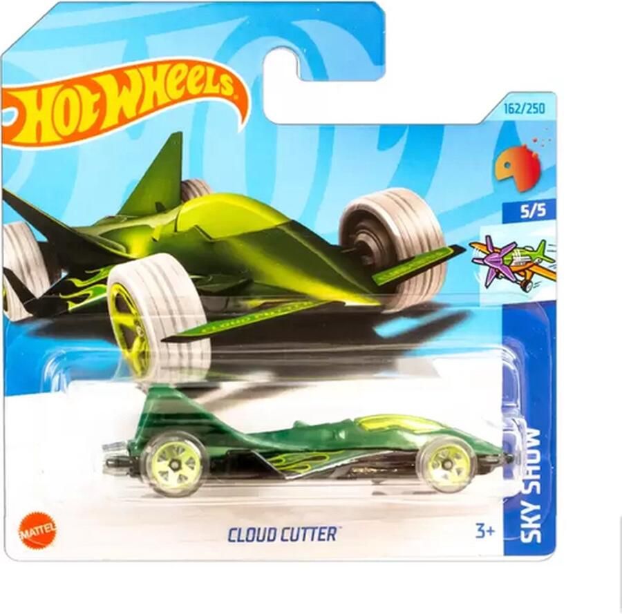 Hot Wheels CLOUD CUTTER GREEN 162 250 1:64 HW SKY SHOW 5 5