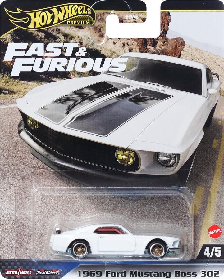 Hot Wheels Fast & Furious 1969 Ford Mustang Boss 302