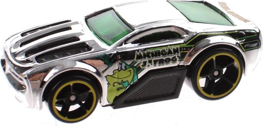 Hot Wheels Looney Tunes Auto Horseplay Zilver 6 Cm