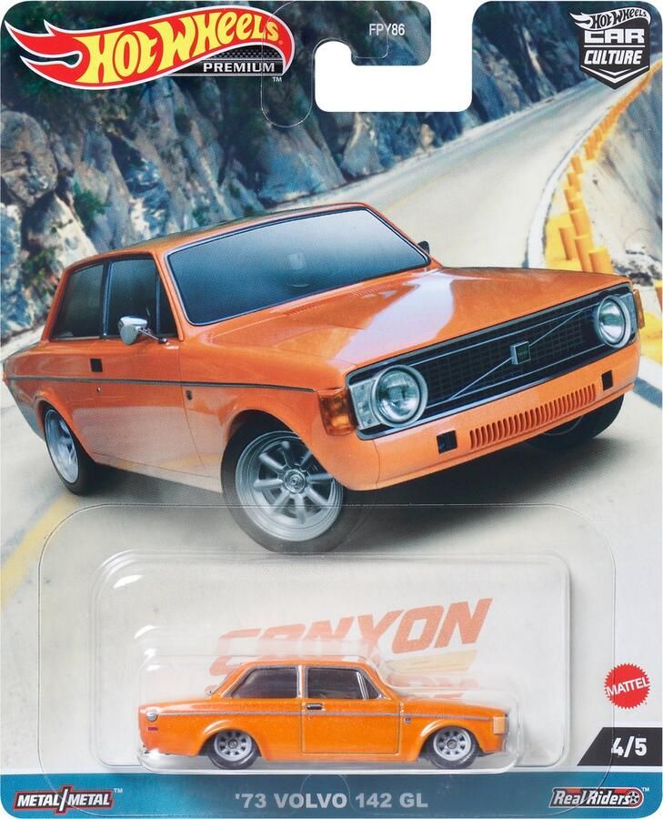 Hot Wheels Volvo 142 GL 1973 (Orange) HKC53 3 jaar