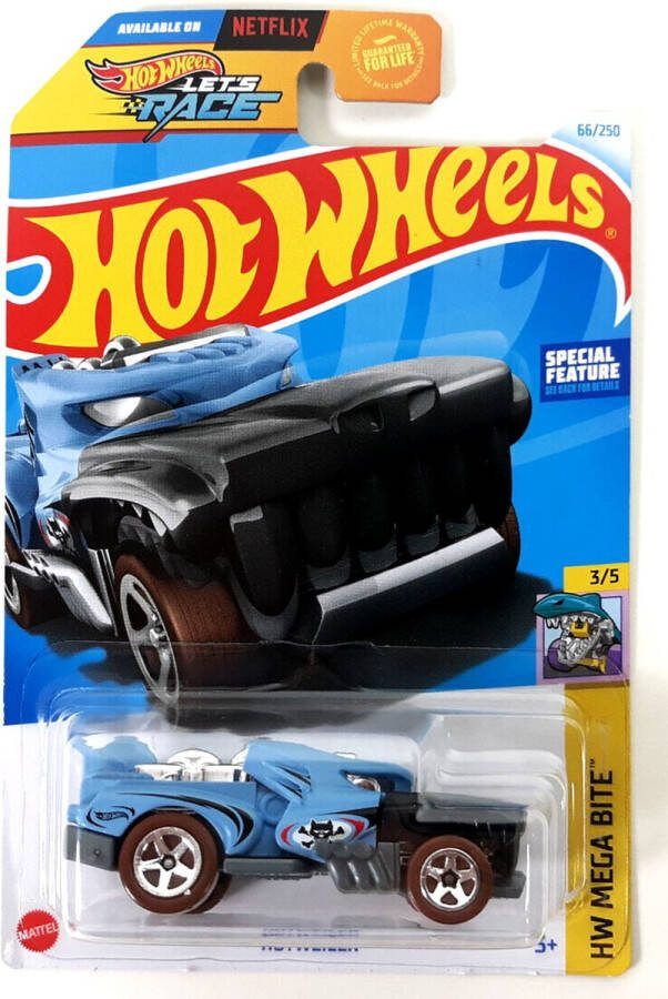 Hot Wheels HOTWEILER 66 250 (1:64) 3 5 HW MEGA BITE