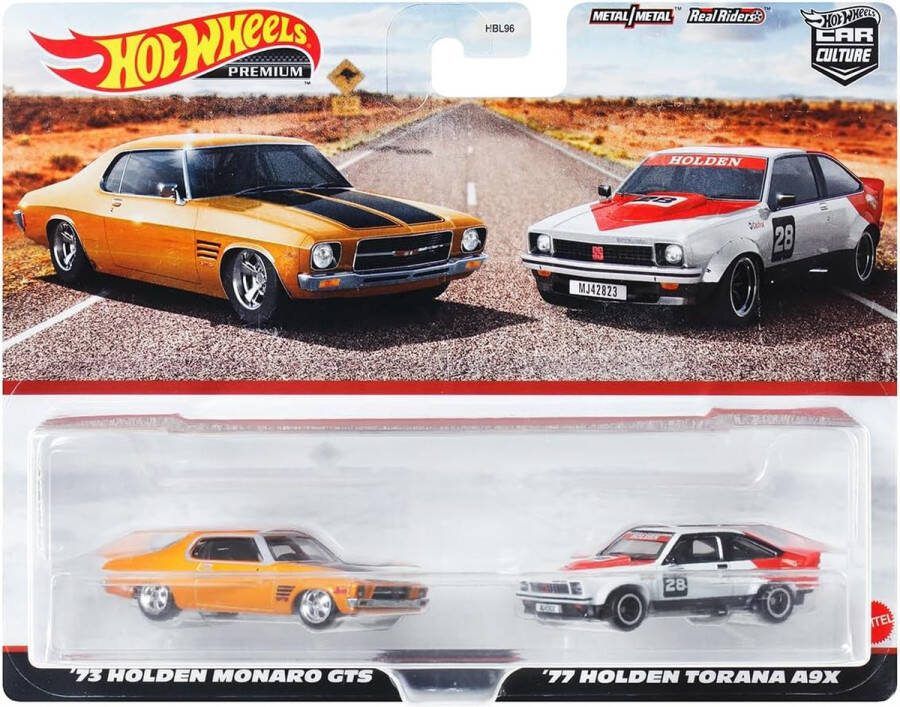 Hot Wheels HotWheels 2 pack Holden Monaro GTS en Torana A9X