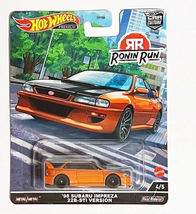 Hot Wheels HotWheels Subaru Impreza STi (Orange) HCK14