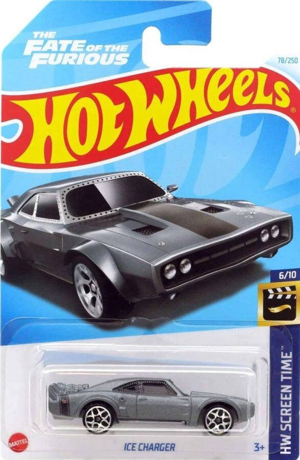 Hot Wheels ICE CHARGER MAT GREY 78 250 HW SCREEN TIME 6 10