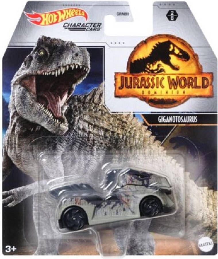 Hot Wheels Jurassic World Giganotosaurus Die Cast 7 cm