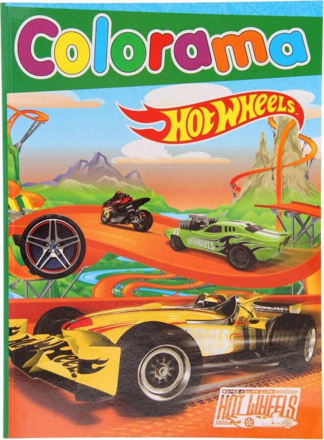 Hot Wheels kleurboek