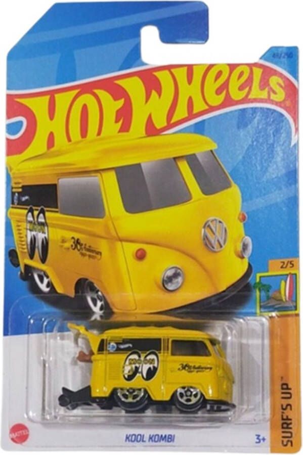 Hot Wheels Kool Kombi Die-cast voertuig 7 cm Schaal 1:64