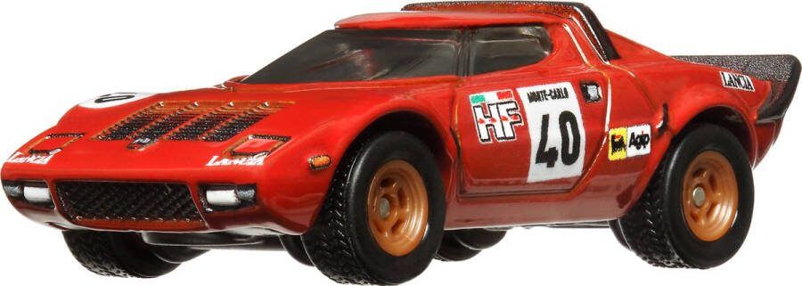 Hot Wheels Lancia Stratos NR 40 HKC49 Racewagen 3 jaar Metaal Kunststof Zwart Rood Wit