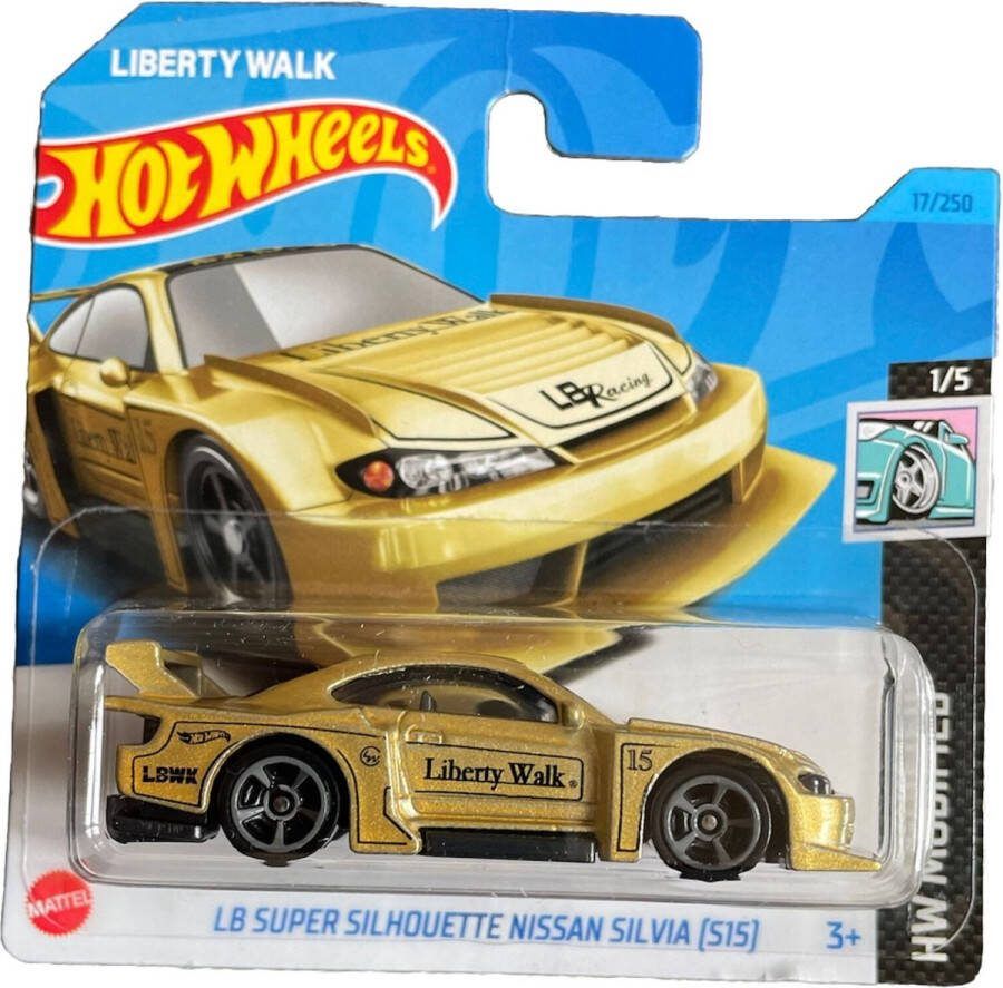 Hot Wheels LB SUPER SILHOUETTE NISSAN SILVIA (S15) 17 250 1:64