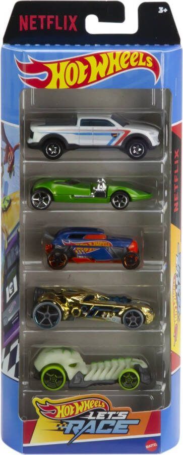 Hot Wheels Let's Race! 5-Pack Cadeauset