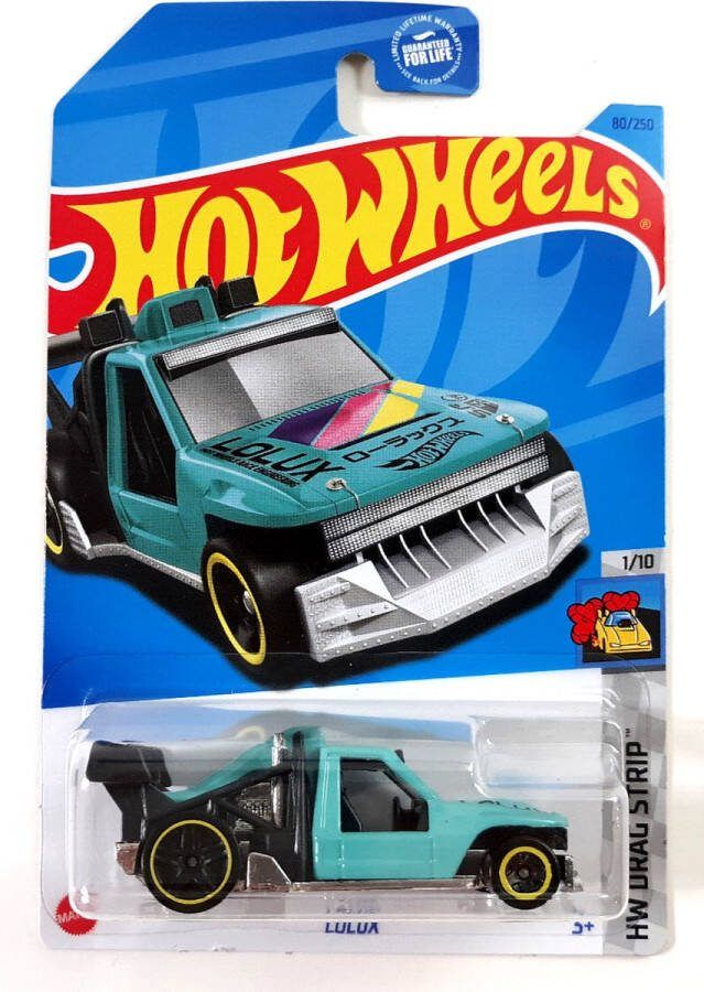 Hot Wheels LOLUX AQUA BLUE 80 250 1:64 HW DRAG STRIP