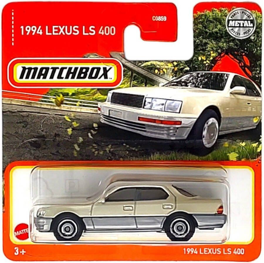 Hot Wheels MATCHBOX 93-100 LEXUS LS400 1994 METALIC SILBER (1:64)