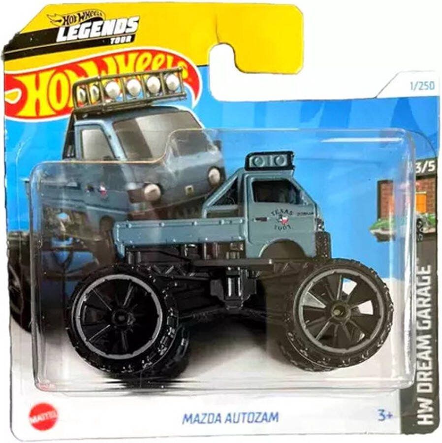 Hot Wheels MAZDA AUTOZAM MATT BLUE 1 250 1:64 DREAM GARAGE 3 5