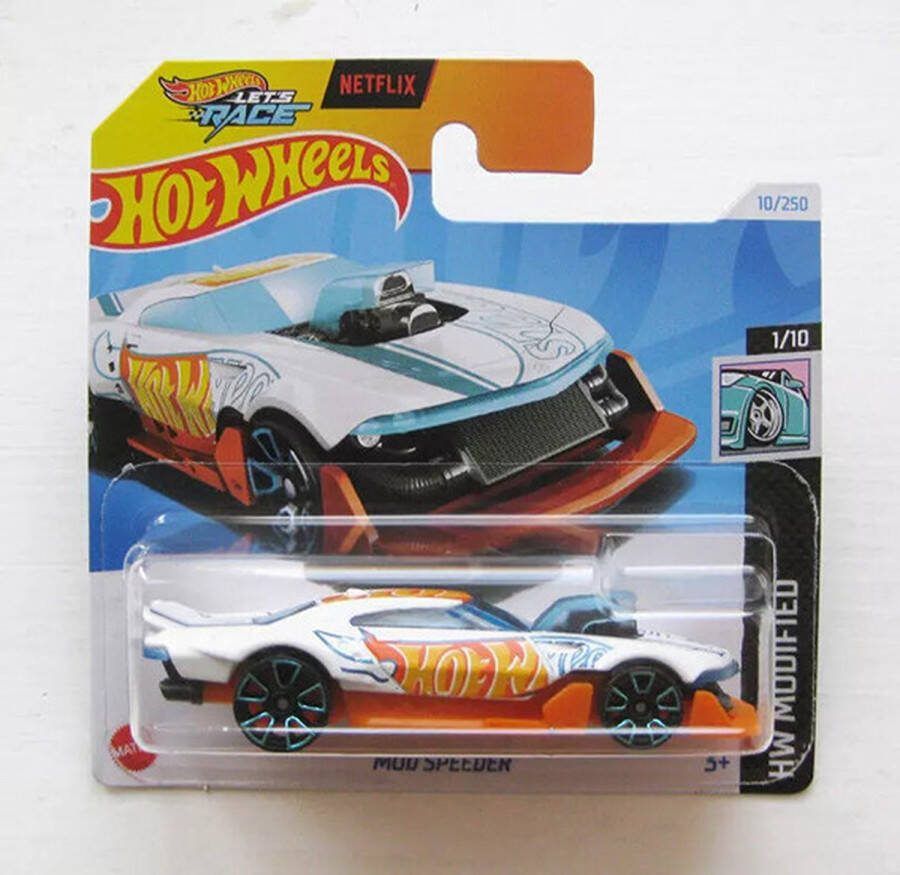 Hot Wheels MOD SPEEDER ORANGE 10 250 1:64 HW MODIFIED 1 10