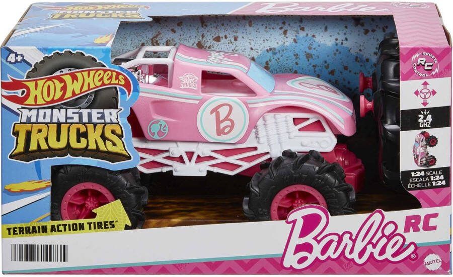 Hot Wheels Monster Trucks Barbie Speelgoedvoertuig