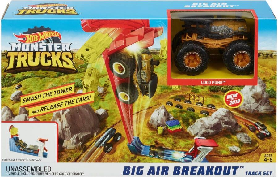 Hot Wheels Monster Trucks Big Air Breakout