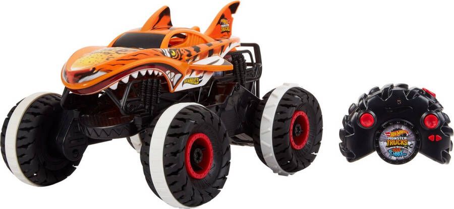 Hot Wheels Monster Trucks Unstoppable Tiger Shark Raceauto