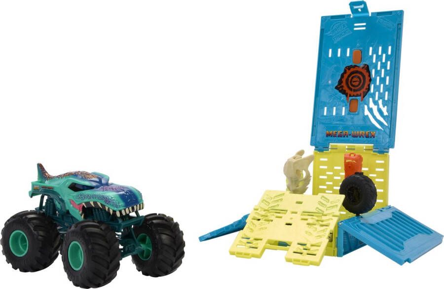 Hot Wheels Monstertrucks 1:24 Mega-Wrex Grote Crashkooi