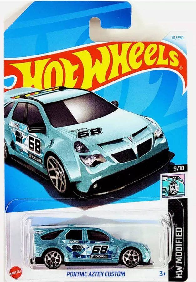 Hot Wheels PONTIAC AZTEK CUSTOM 111 250 1:64 BLUE HW MODIFIED 9 10