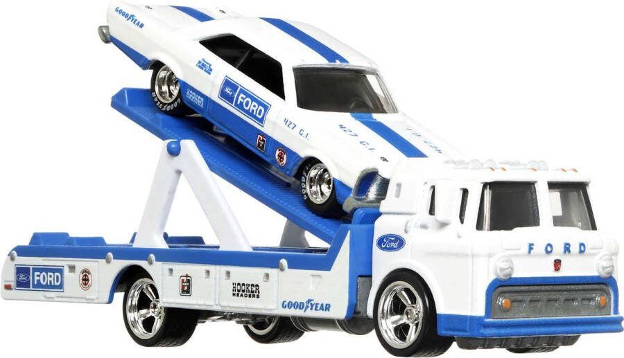 Hot Wheels Premium Teamtransport Set van 2 Verrassingsitem Speelgoedvoertuig