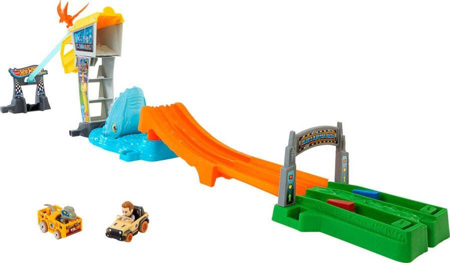 Hot Wheels Racer Verse Blue's Raptor Rush Speelset